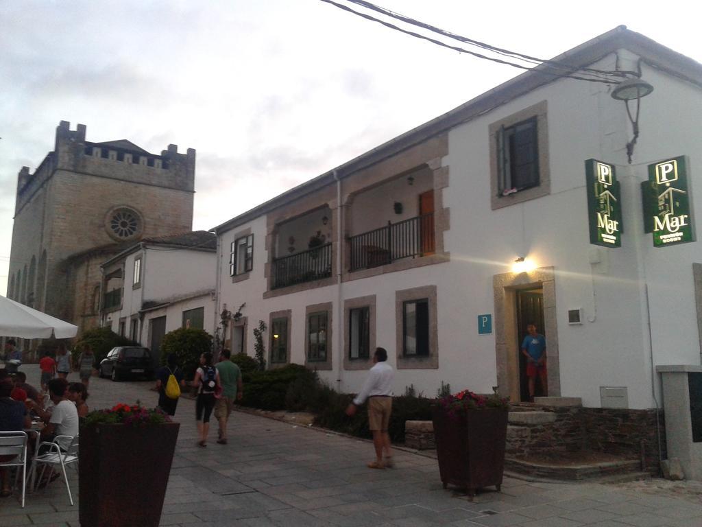 Pensión Mar Portomarín Exterior foto